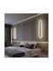 Caspian 15W Schwarze Wandleuchte Mit Integrierter LED