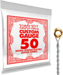 Ernie Ball P01150B Μονή Χορδή Nickel Wound 50" Ball End