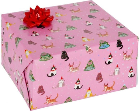 Legami Milano Christmas Kitty Опаковъчна Хартия Многоцветна