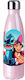 Бутилка Термос Lilo & Stitch 500ml Розова Иридисцентна