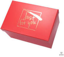 Geschenkverpackung Rote Box