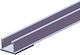 Aluminum P Rail Mounting Photovoltaic Panel 350cm Flat Roof