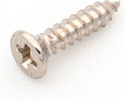 Humbucking Ring Schraube Kurz Nickel Flache Kopffassung