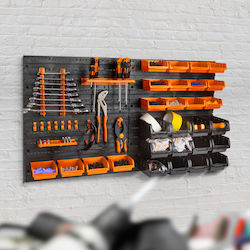 Wall Organizer Tool Holder 4 Panels 47 X 27 Cm Handy