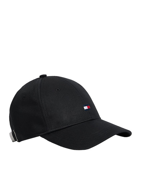 Tommy Hilfiger Kids' Jockey Fabric Black Hat