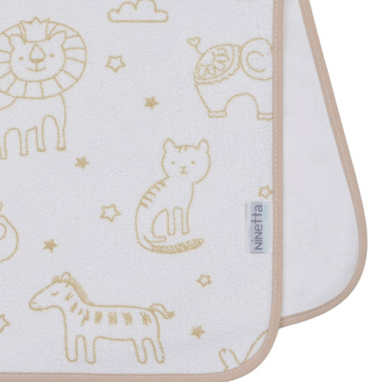 Ninetta Bebe Waterproof Baby Underpad Beige 45x65cm