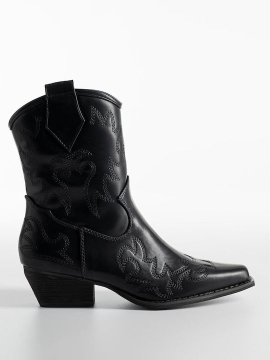 Ghete Dama Cowboy Negre X26-340-C-845-MAVRO