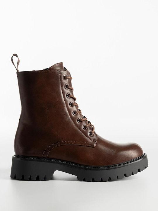 Stiefeletten Damen Braun