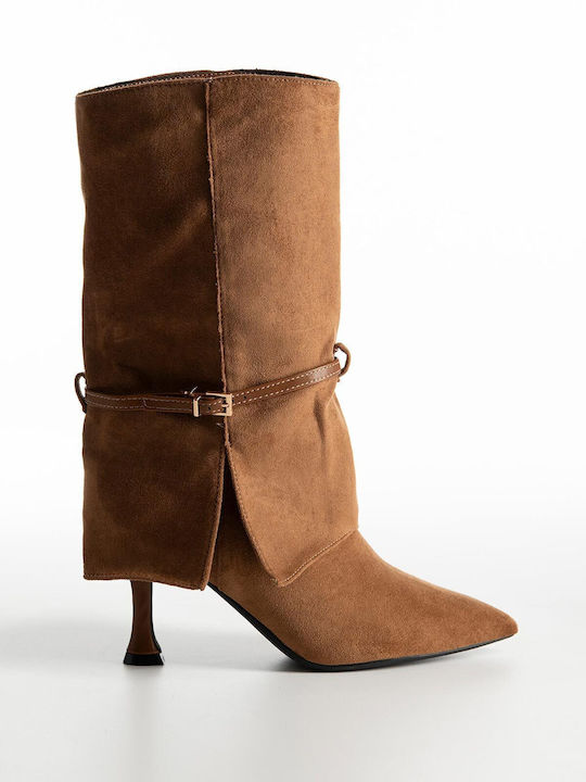 Stiefeletten Damen Braun