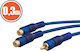 Cablu RCA 1 X Ștecăr RCA La 2 X Prize RCA 0.3 M