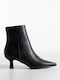 Women's Ankle Boots with Medium Heel Black