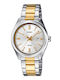 Casio Collection Womens Watch 34.5mm Battery With Gold Stainless Steel Bracelet