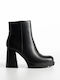 Stiefeletten Damen Schwarz