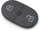 Rubber Membrane Pad 2 Buttons Techstar Compatible Audi Vw Seat Skoda Car Key