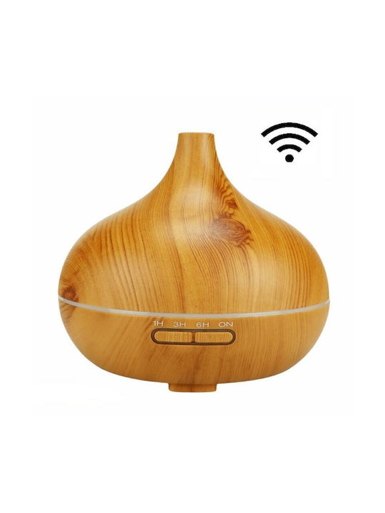 Vrising LED Aromatherapie-Diffusor Ultraschall mit Timer Grün 400ml