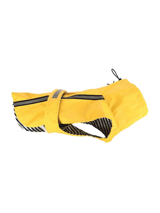 Flamingo Yellow Waterproof Dog Coat with 80cm Back Length