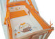 Beboulino Set Für Wiege Orange 6Stück