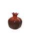 Kaemingk Handmade Настолници Гоури Нар Burgundy Керамичен 13x14см 1бр