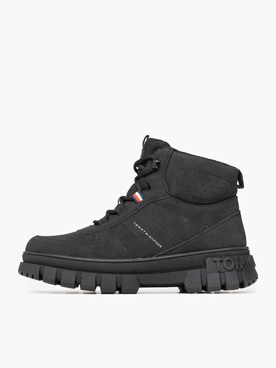 Tommy Hilfiger Детски Кубинки Черни