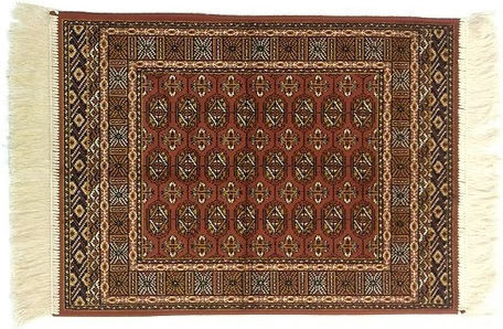 Rutschfest Teppich Rechteckig Synthetisch,Polyester/Cotton/Leather mit Fransen Rotten Apple