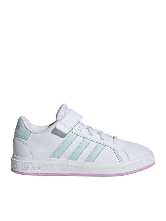 adidas Grand Court 2.0 Kinder Sneaker mit Bügel...