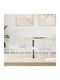 Dining Room Wooden Chair White 50.5x61x80.5cm 2pcs