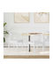 Dining Room Wooden Chair White 50.5x61x80.5cm 2pcs