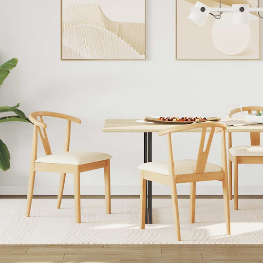 Scaune Sala de mese Lemn Natural And Light 2buc 50.5x61x80.5buc