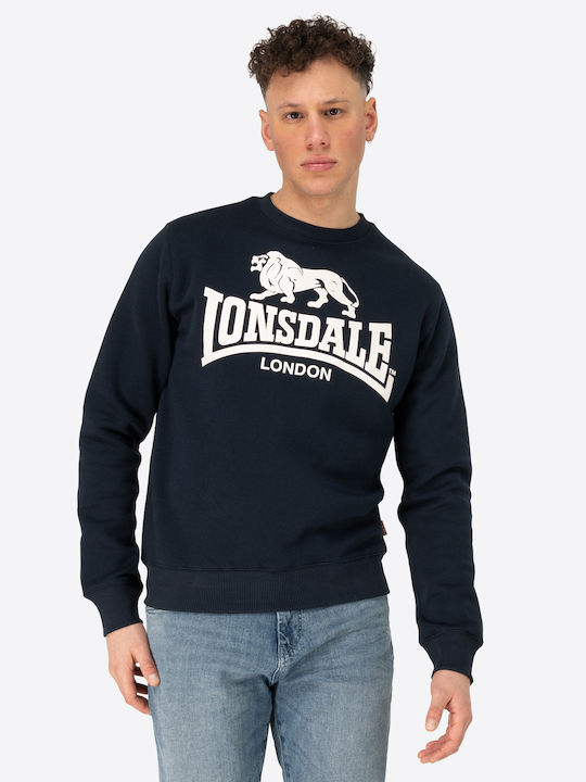 Lonsdale Go Sport Φούτερ Dark Navy/ecru