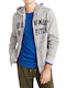 Sweatshirt with Hood Gray
