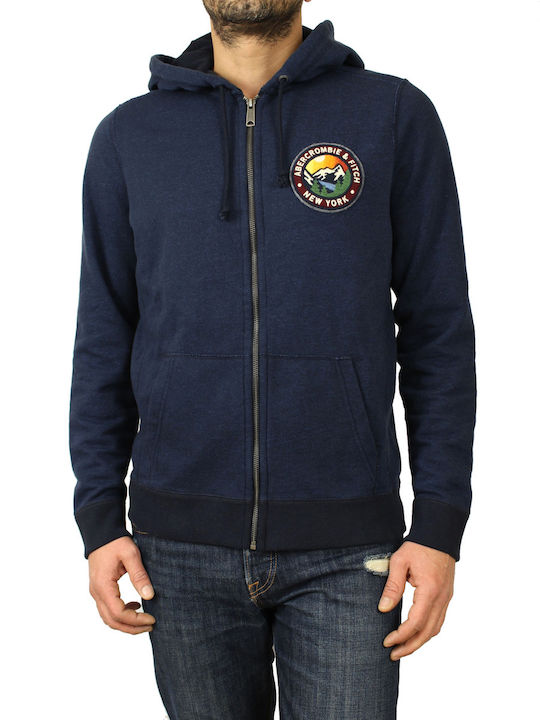 Sweatshirt with Hood Blue