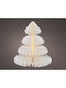 Χριστουγεννιάτικο Δέντρο Χάρτινο Micro Led Warm White Ø42x48 Cm Lumineo Fsc Decoris 489425 00054744