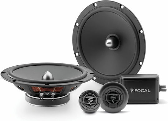 Focal Car Speaker Set ASE 165S Slim 6.5" with 55W RMS (2 Way)