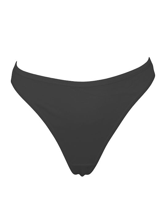 Hanro Γυναικείο String Μαύρο