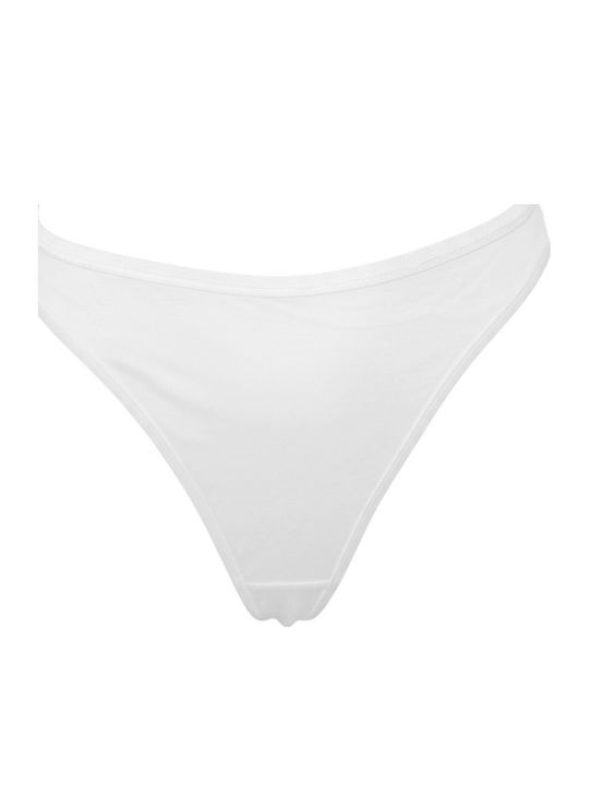 Hanro Γυναικείο String Λευκό