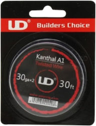 Ud Кантал A1 Усукана Жица 30gax2 10m