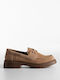 Damen Loafers in Beige Farbe