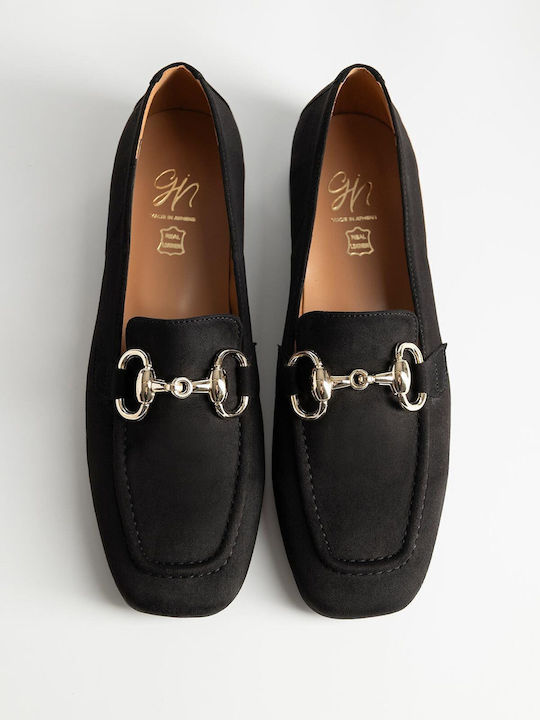 Bozikis Дамски Loafers в Черен Цвят
