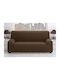 Aithrio Ibiza Elastische Abdeckung für Dreisitziges Sofa Braun 1Stück Διαθέσιμα-Καλύμματα
