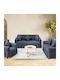 SpitiBazaar Elastische Abdeckung für Wohnzimmerset DARK GREY 3Stück SB-KALKAN-5