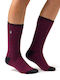 Heat Holders Women's Socks Raspberry/charcoal