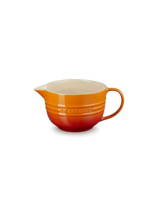 Le Creuset Servierschüssel Rund Keramik Orange