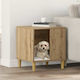 vidaXL Dog House Indoor & Outdoor Brown 44x42x49cm