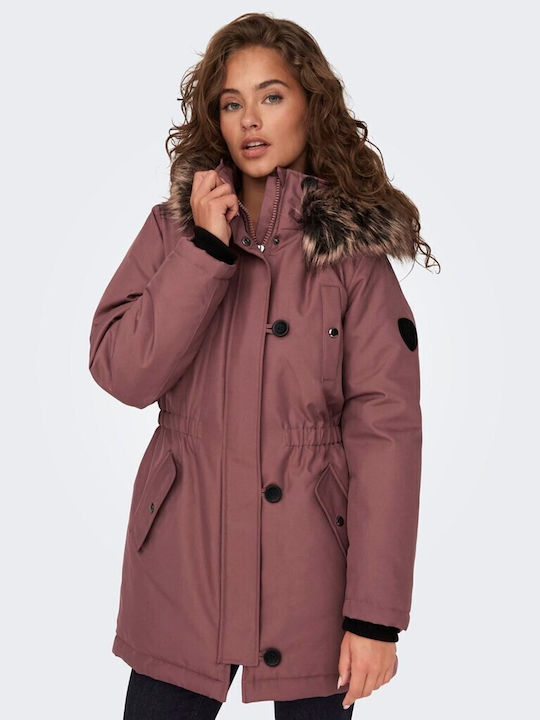 Only Women's Short Parka Jacket for Winter Rott...