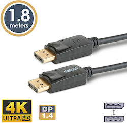 Displayport To Displayport Cable 1.4 4k Hdr + Mst 1.8 M Displayport To Displayport Cable 1.4 4k Hdr + Mst 1.8 M