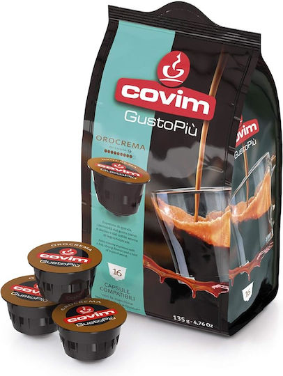 Covim Κάψουλες Espresso Orocrema Συμβατές με Μηχανή Dolce Gusto 48caps