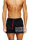 Men's Swimwear Shorts Black With Patterns