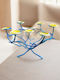 Oxygen Candle Holder Metal in Green Color 40x30x30cm 1pcs