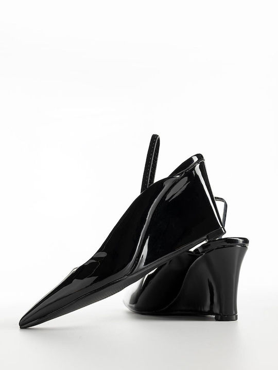 Bozikis Damenplattformen Gh5-5 Schwarz Loubstrini