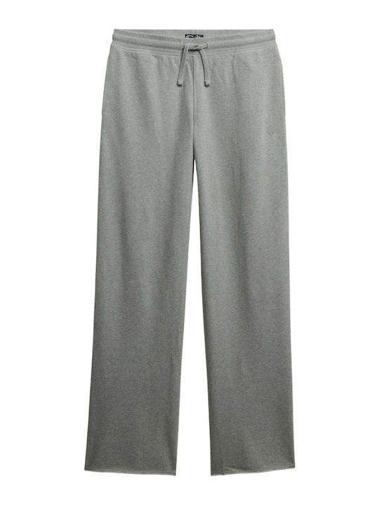 Superdry Studios Παντελόνι Φόρμας Grey